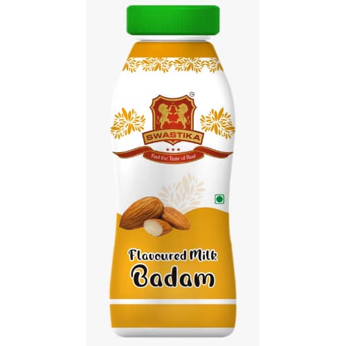 swastika flavoured milk badam